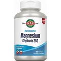 KAL, Magnesium Glycinate 350 Mg. 160 Vegcaps