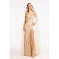Elizabeth K GL3047 Dress | Rose Gold | 2X