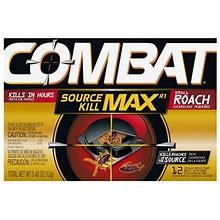 Combat 51910 Source Kill MAX For Small Roach, 12-Count