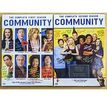 Community - Complete Seasons 1 & 2 Dvd - Ken Jeong, Chevy Chase - Free