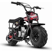 Oryxearth 105CC 4-Stroke Kids Dirt Bike, Gas Powered Off Road Mini Dirt Bike Pit Bike With Automatic Transmission And Pull Start For Kids