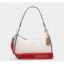 Coach Teri Shoulder Bag In Colorblock CJ595