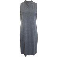 Loft Dresses | Ann Taylor Loft Sleeveless Cowl Neck Dress Grey | Color: Gray | Size: L