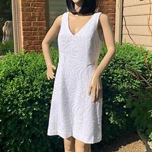 Lilly Pulitzer Dresses | New Lilly Pulitzer Blakey Lace Dress Size 8 | Color: White | Size: 8