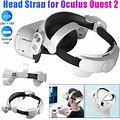 Headband Replacement Elite Head Strap Band For Oculus Quest 2 VR Headset White