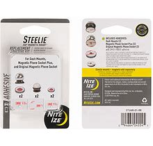 Nite Ize Steelie Universal Adhesive Replacement Kit For Dash Mount And Phone Socket