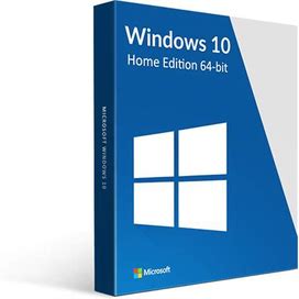 Microsoft Windows 10 Home Edition (64-Bit)
