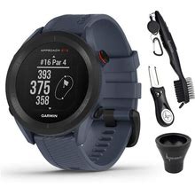 Wearable4u - Garmin Approach S12 Premium GPS Golf Watch, Granite Blue And All-In-One Golf Tools Bundle