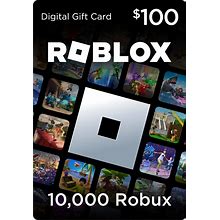 Roblox Digital Gift Code For 10,000 Robux [Redeem Worldwide - Includes Exclusive Virtual Item] [Online Game Code]