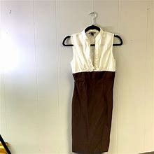 Bcx Dresses | Bcx Bodycon Dress | Color: Brown/White | Size: 5J