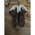 Sam Edelman Snow Boots Size 9 Brown W Laces