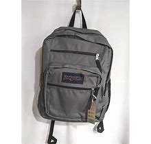 Jansport Big Student Grey Laptop Boy/Men School Backpack (Js0a47jk7h6)