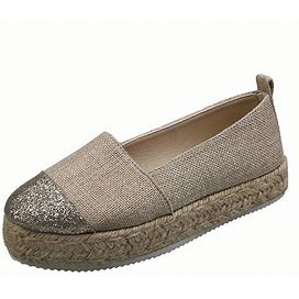 Casual Sneakers, Women's Sequin Slip On Thick Shoes,Brand-New,Temu