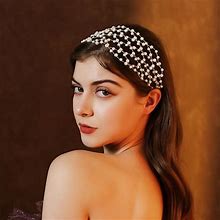 EZSONA Elegant Crystal Bridal Headpieces - Wedding Hair Accessories With Pearls And Rhinestones For Brides
