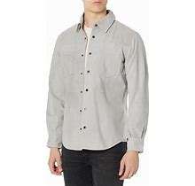 [BLANKNYC] Mens Luxury Clothing Suede Shirt Jacket, Comfortable & Stylish Shacket