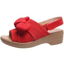 Oavqhlg3b Sandals For Women Clearance New Bow Knot Platform Sandals Women's Fish Mouth Fashion Sandals