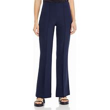 Kobi Halperin Women's Lucy Seam Front Flare Pants - Blue - Size S - Navy