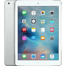 Apple iPad Air 16GB Wifi (Refurbished)(Silver)