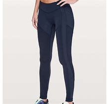 Lululemon Athletica Pants & Jumpsuits | Lululemon All The Right Places Pant Ii Low Rise 28" Size 6 | Color: Blue | Size: 6