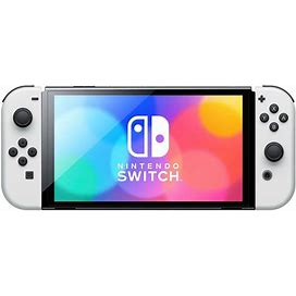 Nintendo Switch OLED Console With White Joy-Con