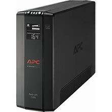 Schneider Electric APC Back UPS Pro Battery Backup And Surge Protector, Compact Tower, 1500VA, AVR, LCD, 120V, Black (B | Quill