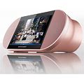 Kocaso 7in Touch Screen Android Tablet PC With 25W Wireless Speaker Quad Core Front Camera Micro USB MMC Card Reading Slot Rosegold