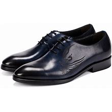 Men Dress Formal Real Leather Shoes Business Wedding British Oxfords