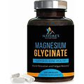Nature's Nutrition Magnesium Glycinate High Absorption Chelated Max