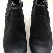 SO Sz 6.5-7 Womens Black Suede Ankle Boots - Women | Color: Black | Size: 6.5