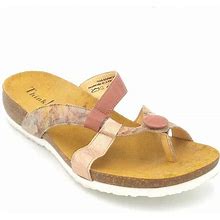 Think! Shoes | Think Leather Strappy Sandals Julia Pink - Medium | Color: Pink | Size: Various