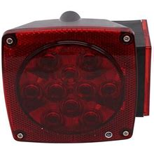 Combination LED Trailer Tail Light - Submersible - 6 Function - 11 Diodes - Passenger Side STL8RGB