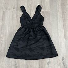 H&M Dresses | H&M Black Short Babydoll Cocktail Dress Nwt | Color: Black | Size: 6