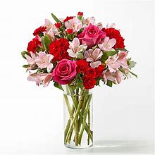 FTD Flower Delivery | You're Precious Bouquet | Carnation | Rose | Pink | Red