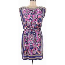 Ann Taylor LOFT Casual Dress - Mini: Pink Dresses - Women's Size Medium Plus