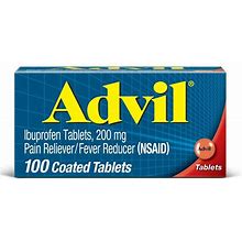 Advil Pain Reliever / Fever Reducer Tablets - Ibuprofen ( NSAID )
