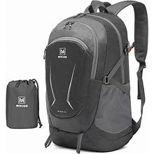 MIYCOO Lightweight Backpack For Men Women - Packable Hiking Travel Backpack - Foldable Outdoor Camping Waterproof Daypack Grey