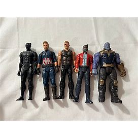 Marvel Toys | Marvel Avengers Action Figures Captain America, Thanos, Star Lord, | Color: Blue | Size: Osb