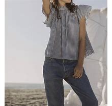 Trovata Carla Highneck Shirt For Women - Size S