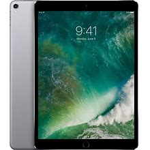 Restored Apple iPad Pro Tablet, 10.5", Hurricane Triple-Core (3 Core) + Zephyr Triple-Core (3 Core), 64Gb, Ios 10, Space Gray (Refurbished)
