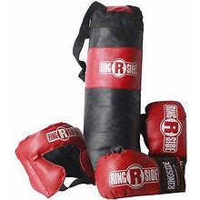 Ringside Youth Boxing Set, Gloves, Headgear, Punching Bag - Kids Training Gear