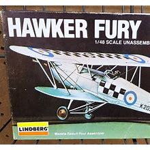 Lindberg- Hawker Fury Model Airplane Model Kit
