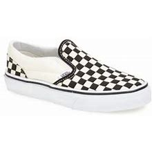 Vans Classic Checkerboard Slip-On In Black/White Checkerboard At Nordstrom, Size 4 m