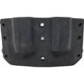Gunfightersinc Ronin Double Mag Pouch Kydex OWB Holster For CZ P10 C Black
