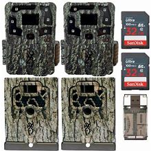 Browning Strike Force Pro X Trail Camera W/SD Card, Security Box Bundle (2-Pack)