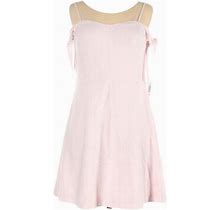Kensie Dresses | Kensie Pink Sin Short Sleeve Above The Knee Dress | Color: Pink | Size: M