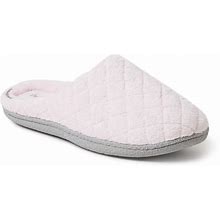 Dearfoams Women's Leslie Quilted Terry Clog