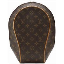 Louis Vuitton Ellipse Brown Canvas Backpack Bag Authentic