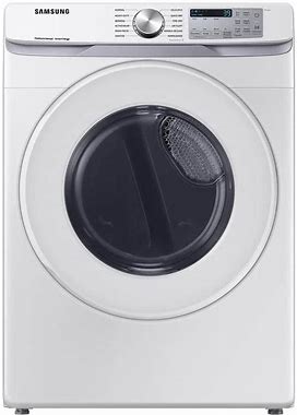 7.5 Cu.Ft. Vented Front Load Smart Electric Dryer With Sensor Dry In White