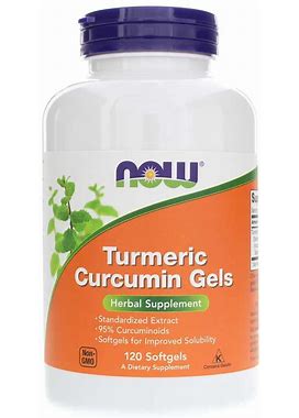 NOW Foods, Turmeric Curcumin Gels, 120 Softgels