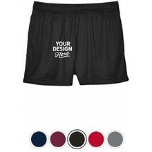 Custom Women's Team 365 Zone Performance Shorts In Black Size 3XL 100% Polyester | Rushordertees | Sample
